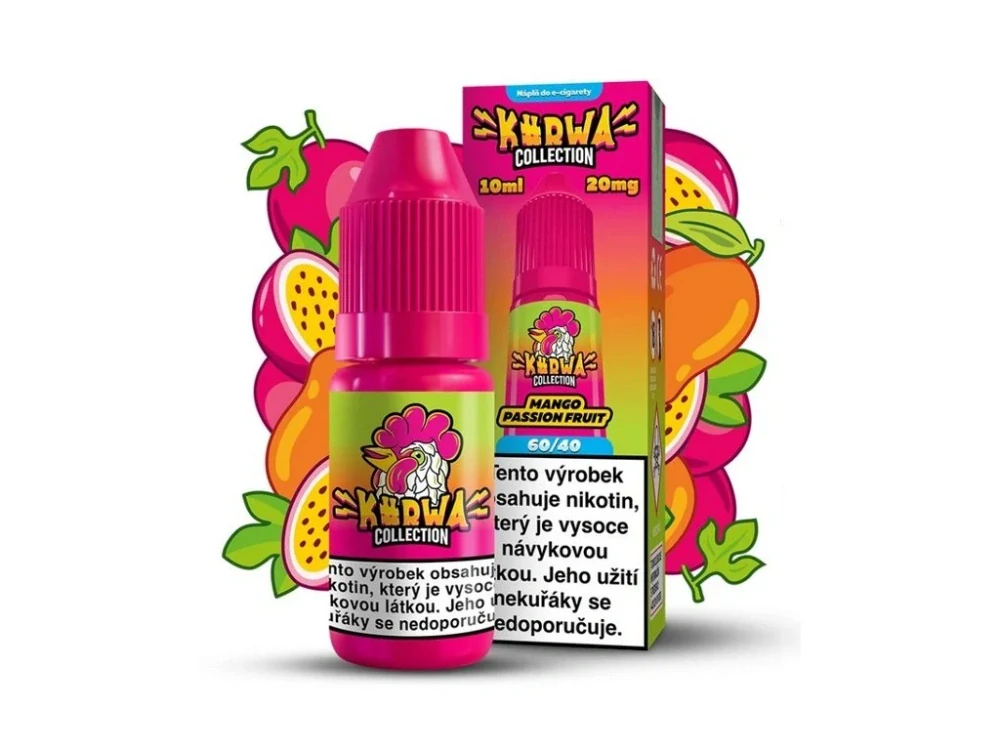 KURWA COLLECTION E-LIQUID MANGO PASSION FRUIT