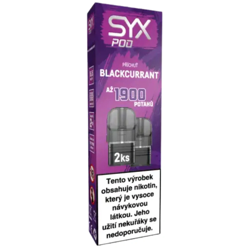 Syx Pod 16,5mg 2x2ml Blackcurrant