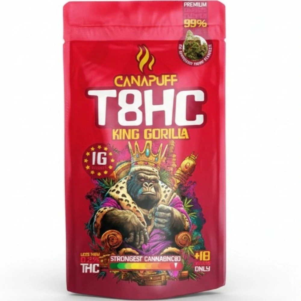 CANAPUFF Květy T8HC 99% - King Gorilla 1g
