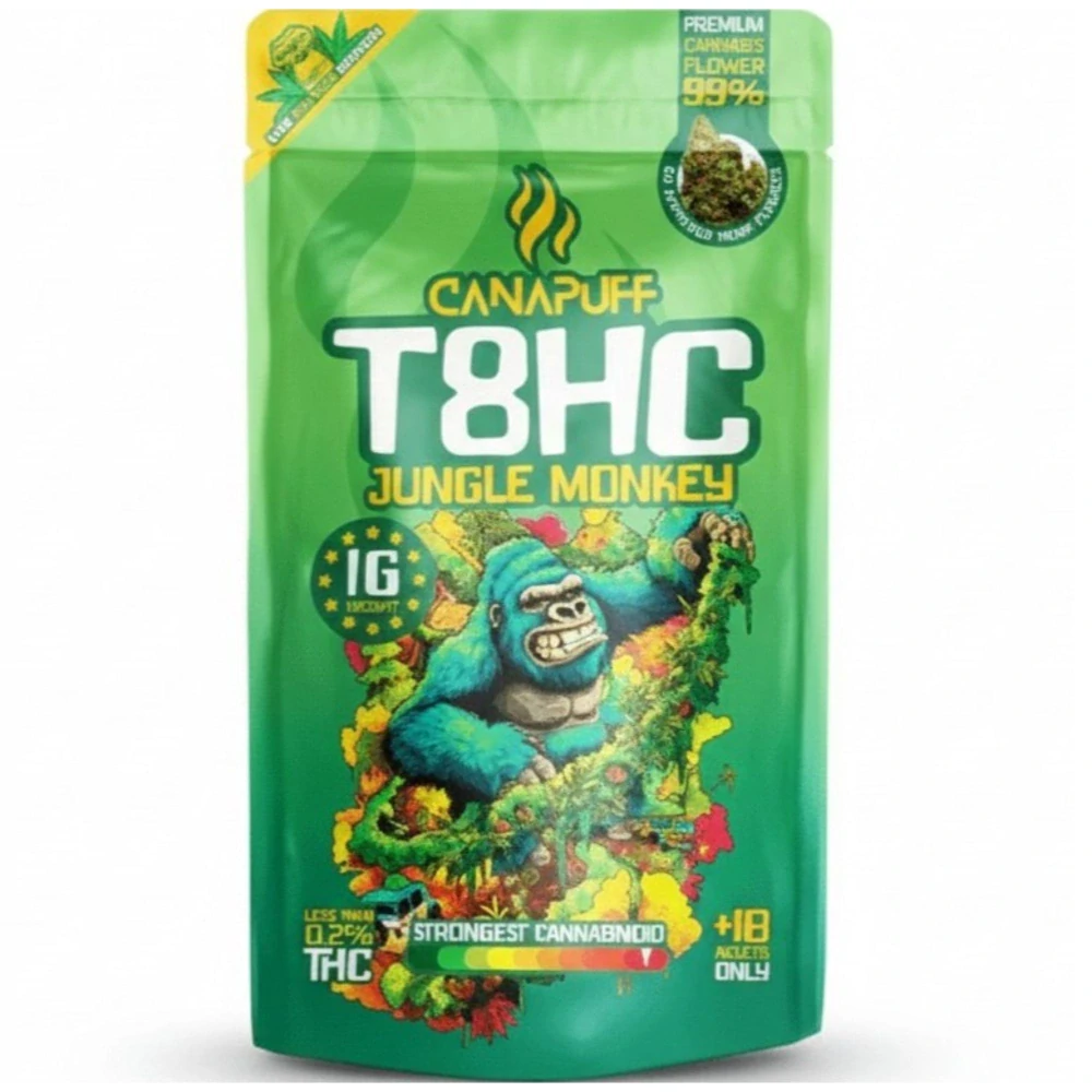 CANAPUFF Květy T8HC 99% - Jungle Monkey 1g