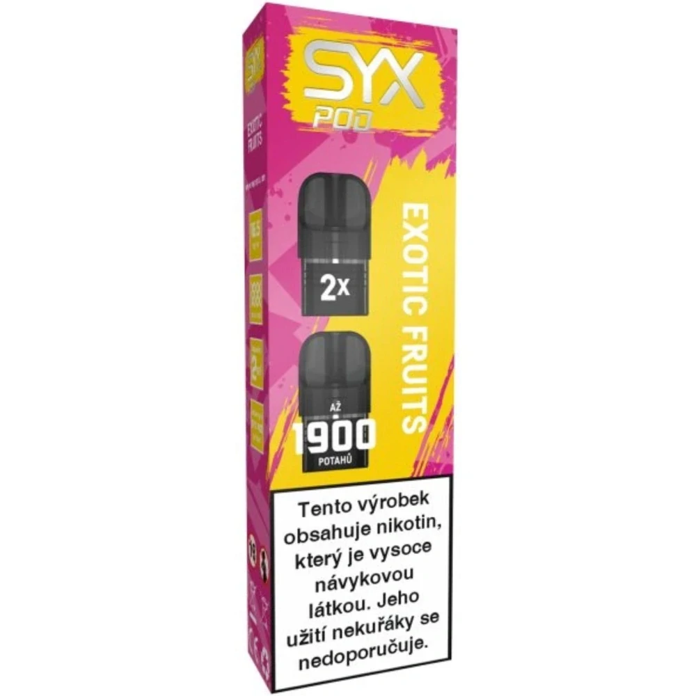Syx Pod 16,5mg 2x2ml Exotic Fruits