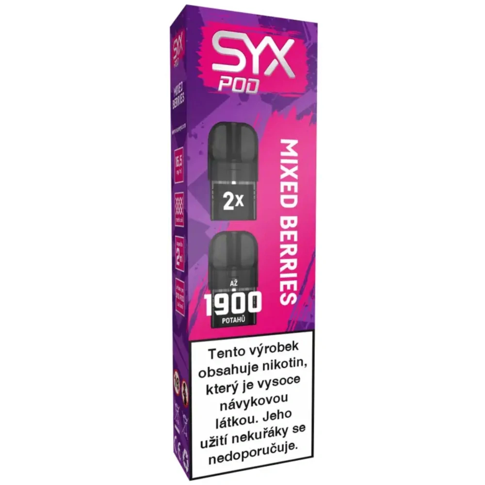Syx Pod 16,5mg 2x2ml Mixed Berries