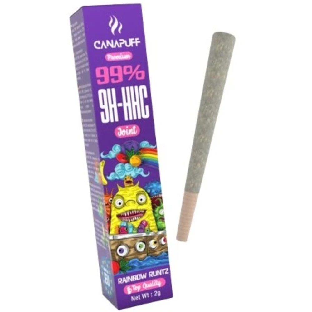 CANAPUFF Joint 9H-HHC 99% - Rainbow Runtz 2g