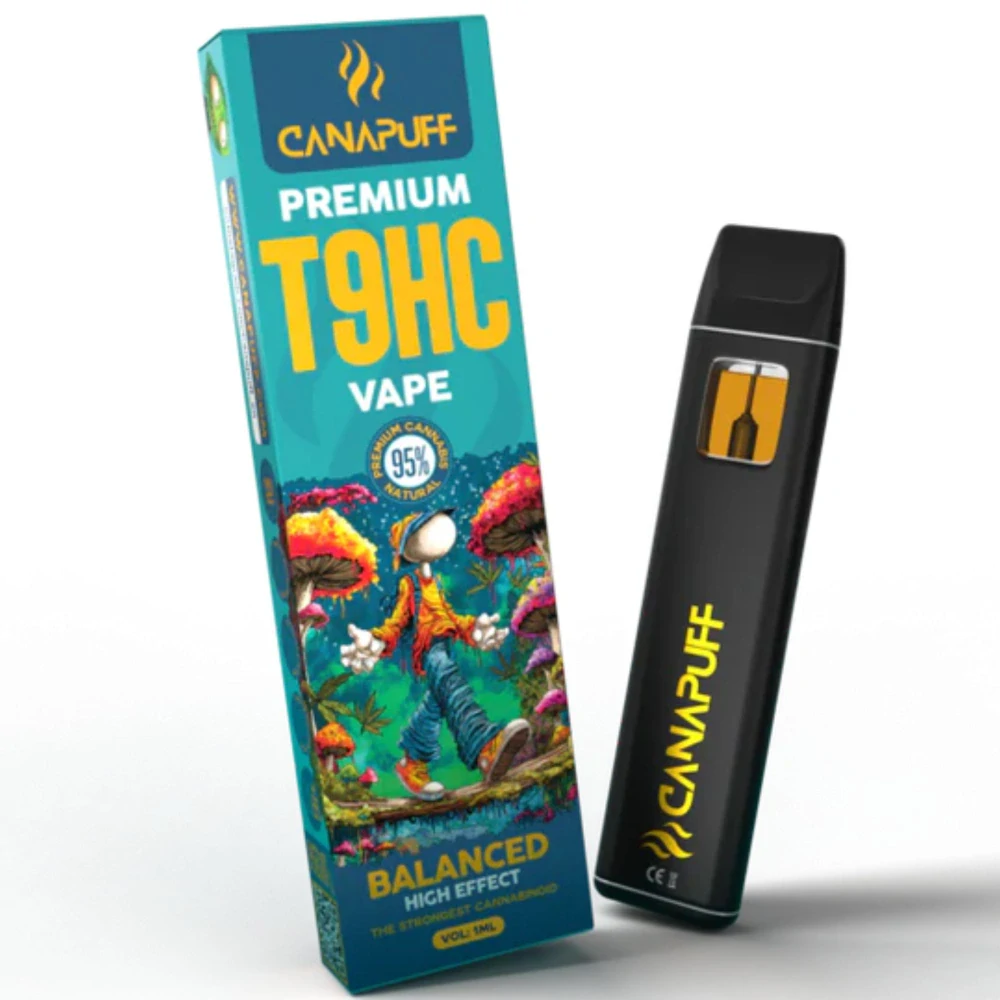 T9HC BALANCED 95% - Jednorázovka - Canapuff - 1ml
