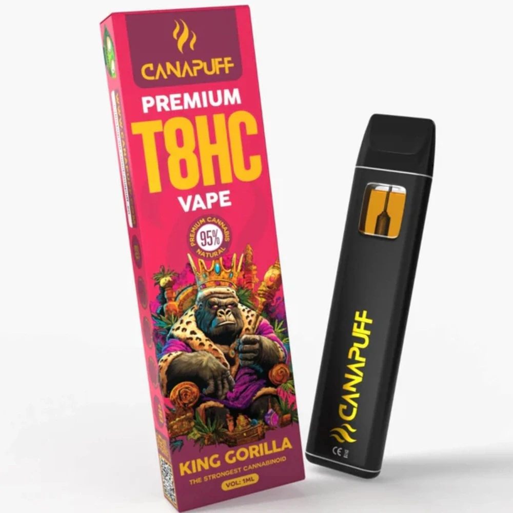 CANAPUFF Vape T8HC 95% - King Gorilla 1ml