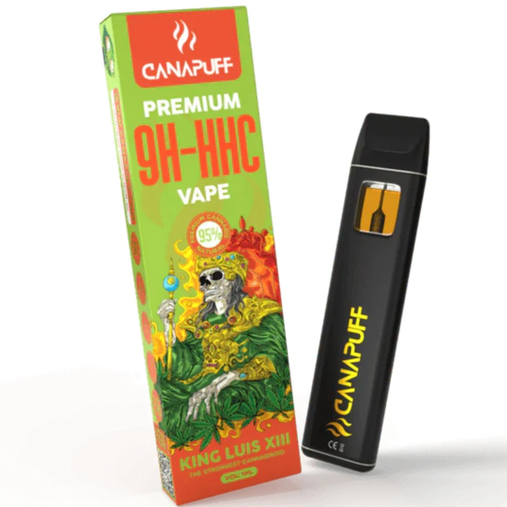 CANAPUFF Vape 9H-HHC 95% - King Luis 1ml
