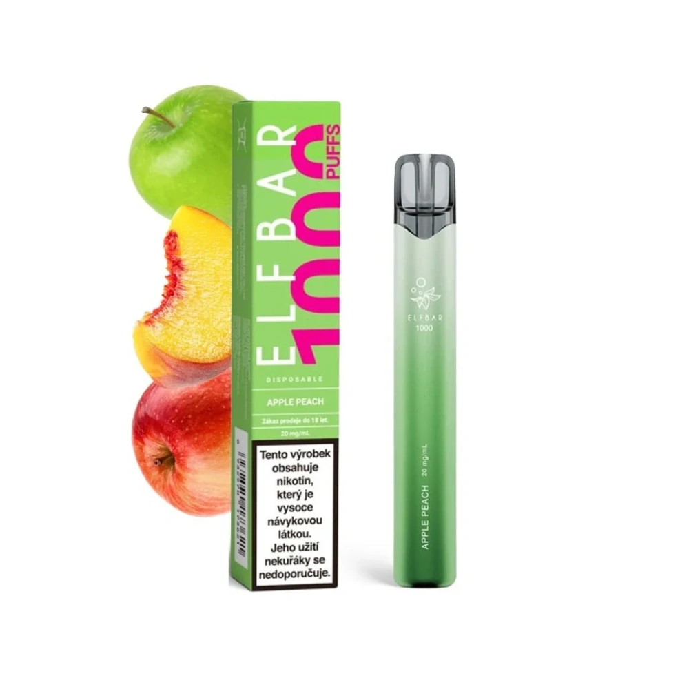 ELF BAR 1000 APPLE PEACH