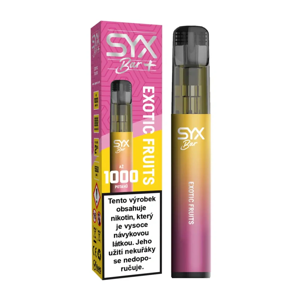 Syx Bar 1,65% Exotic Fruits - White gummy
