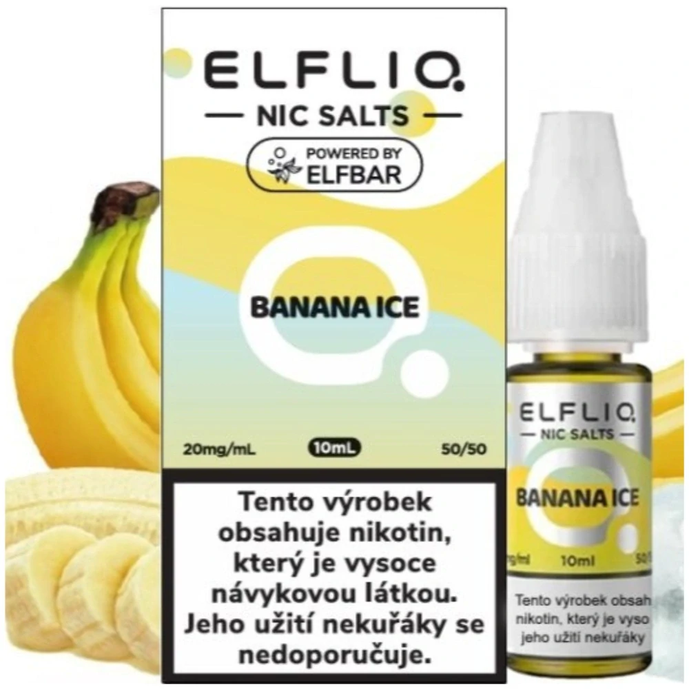 ELFLIQ 10ML Banana Ice