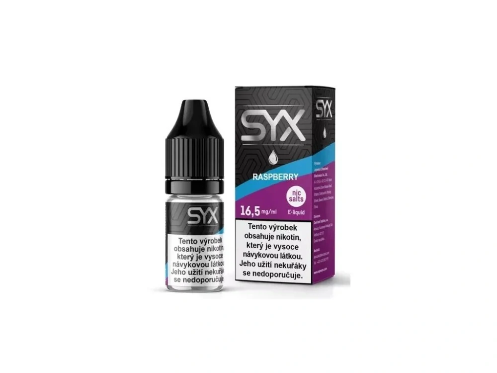 E-liquid SYX NS - Raspberry (Malina) 10ml 16,5mg