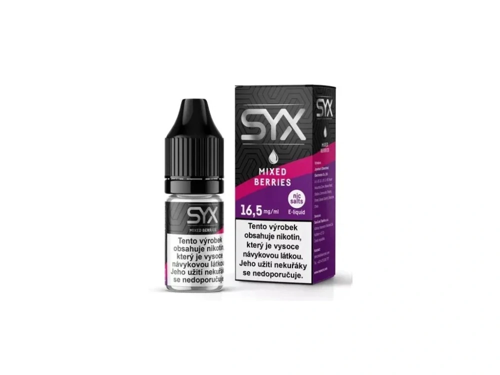 E-liquid SYX NS - Mixed Berries (Mix lesního ovoce) 10ml 16,5mg