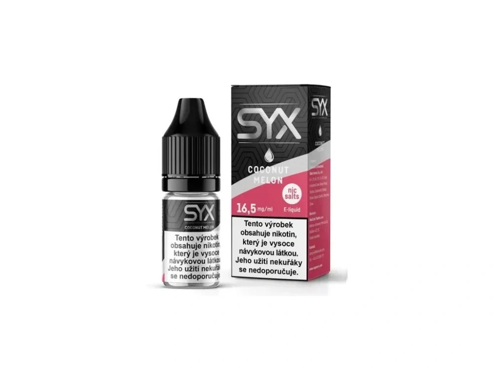 E-liquid SYX NS - Coconut Melon (Kokos a meloun) 10ml 16,5mg