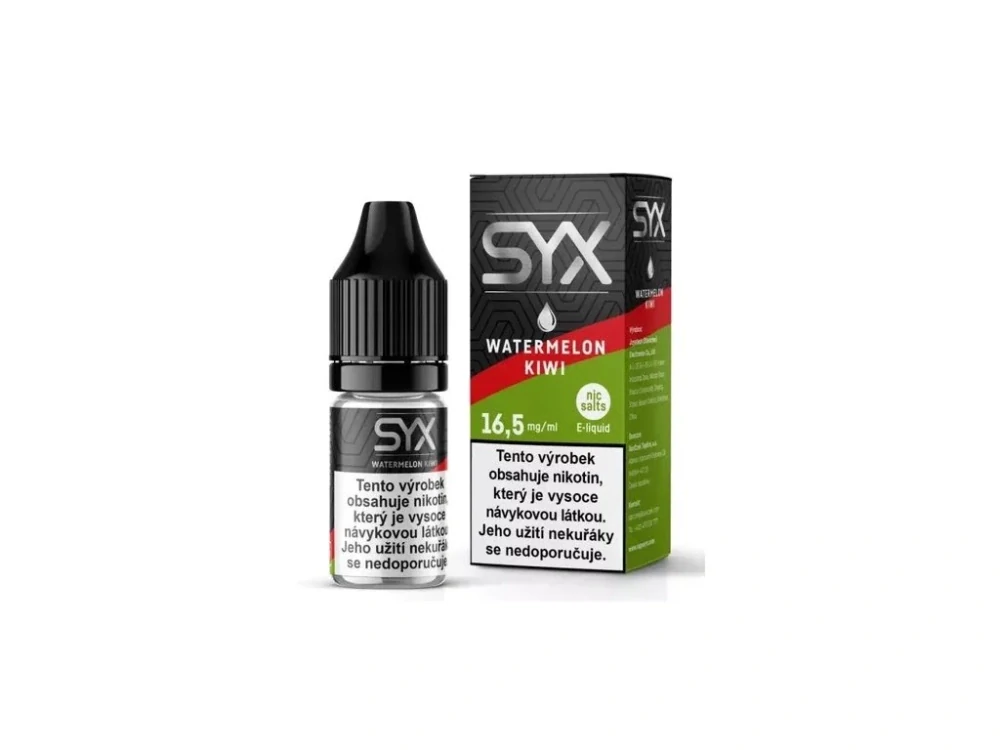 E-liquid SYX NS - Watermelon Kiwi (Meloun a Kiwi) 10ml 16,5mg