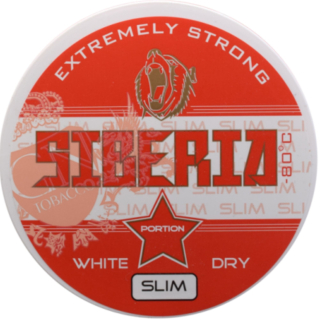 SIBERIA tabák White Dry Slim 13g