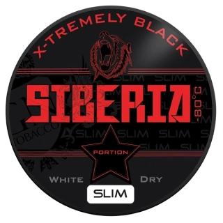 T SIBERIA BLACK WHITE DRY SLIM 13G