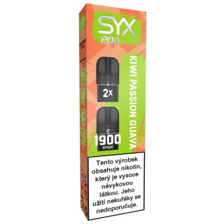 Syx Pod 16,5mg 2x2ml Kiwi Passion Guava