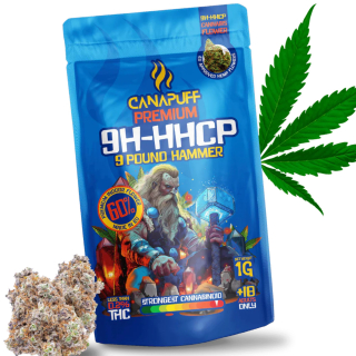 CANAPUFF Květy 9H-HHCP 99% - Pound Hammer 1g
