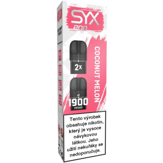 Syx Pod 16,5mg 2x2ml Coconut Melon
