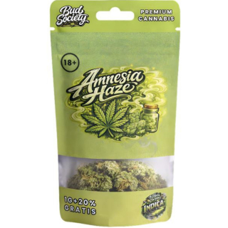 BUD SOCIETY Květy - Amnesia Haze 1g+20%